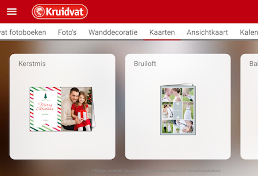 fotoboek maken? Download de Kruidvat app!