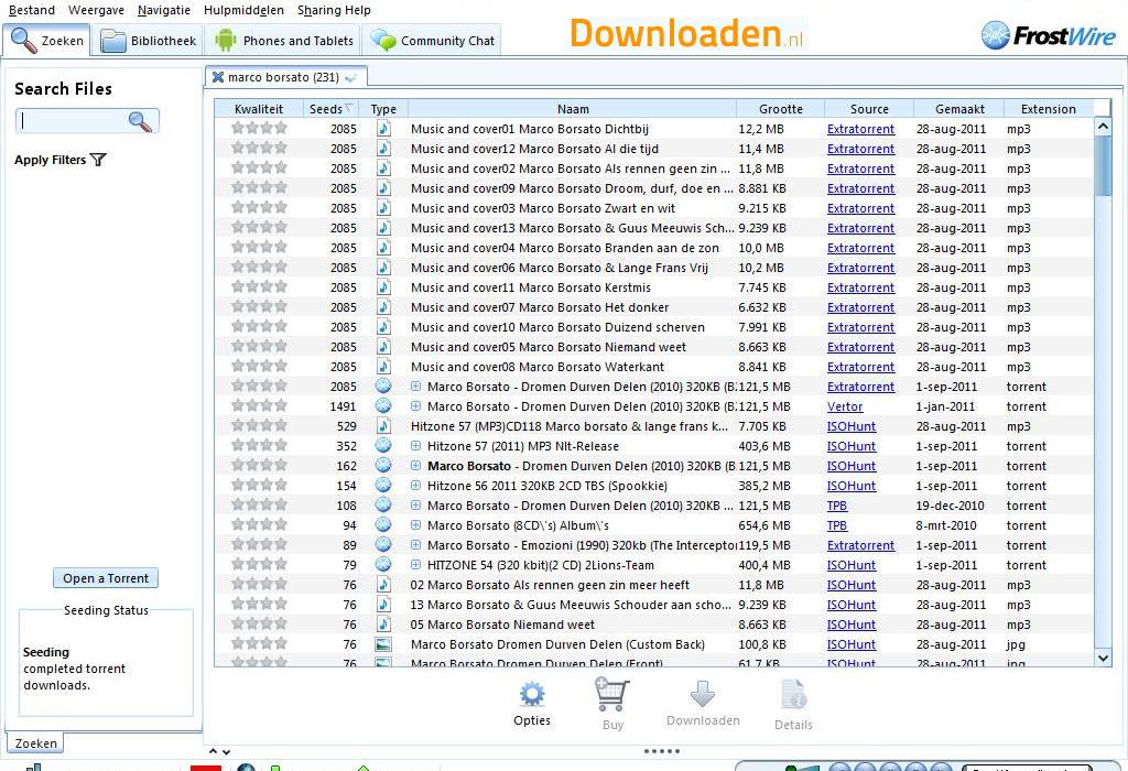 frostwire 32 bit download