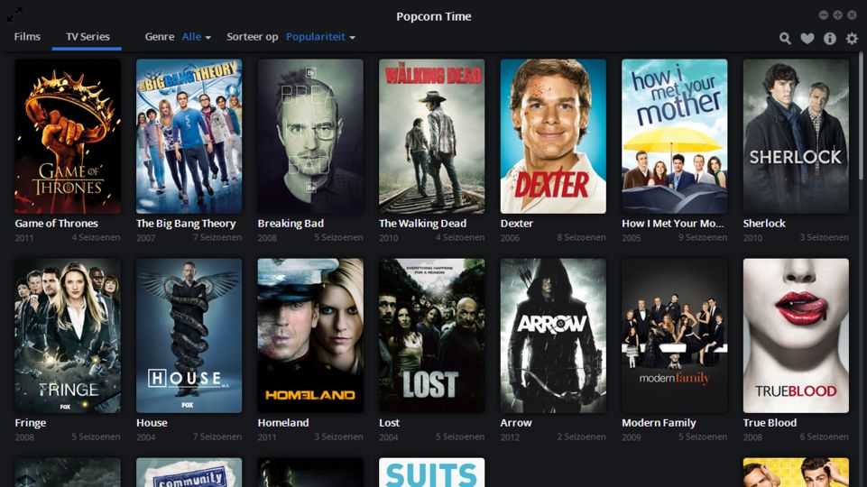 does popcorn time download on my computer