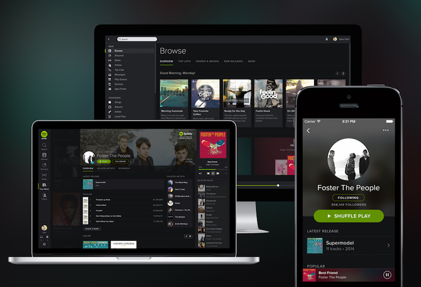 spotify for mac os 10.14.4