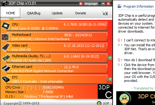 3DP Chip 23.06 downloading