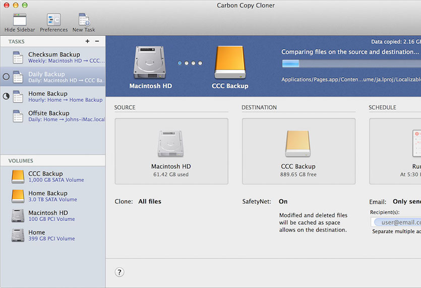 carbon copy cloner free mac