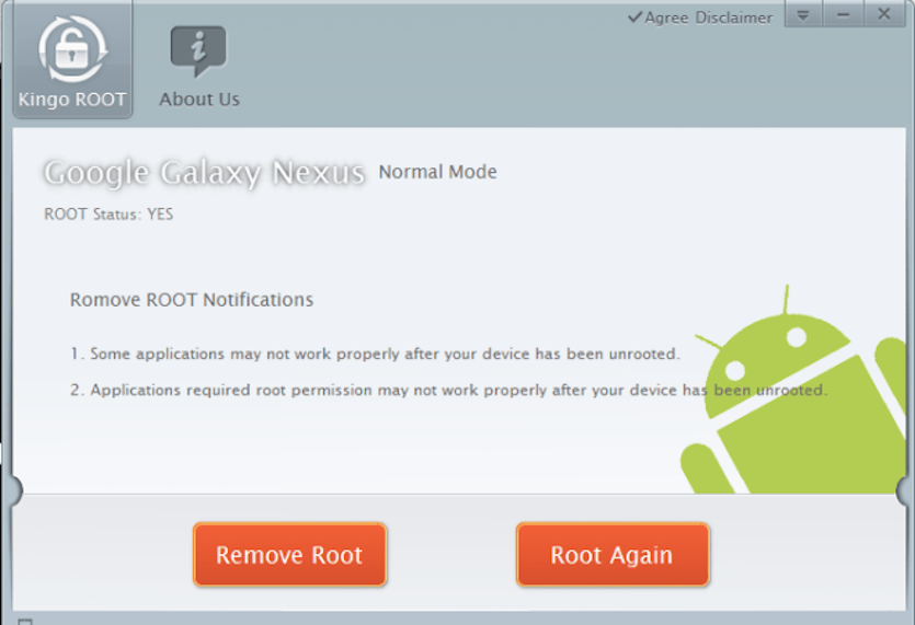 kingo root apk app not installed