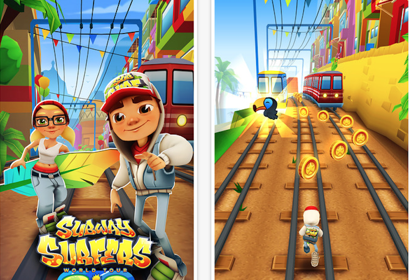 Карта subway surfers