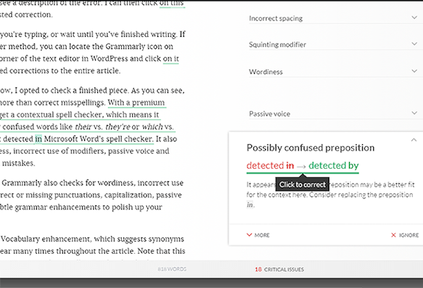 grammarly for mac os word