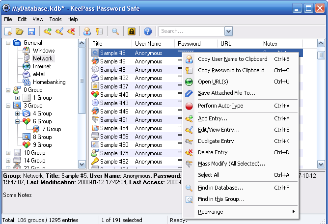 keepass for android