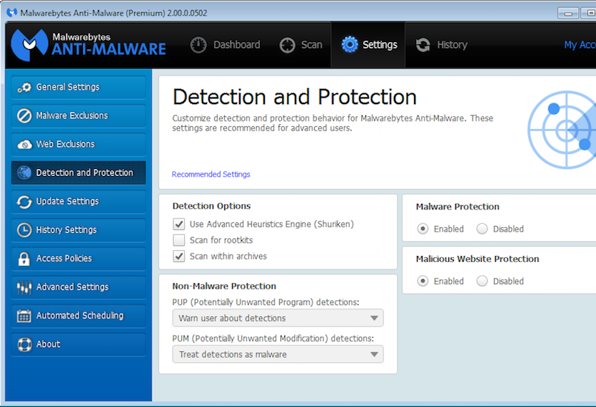 malwarebytes anti malware free download for windows vista